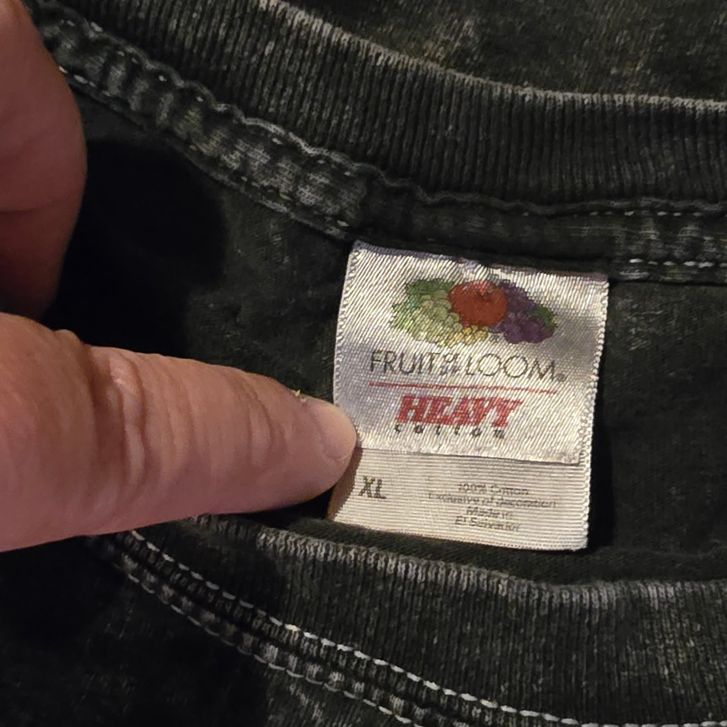 Vintage 90s Fruit of the Loom America Freedom Strength & Honor Tee XL