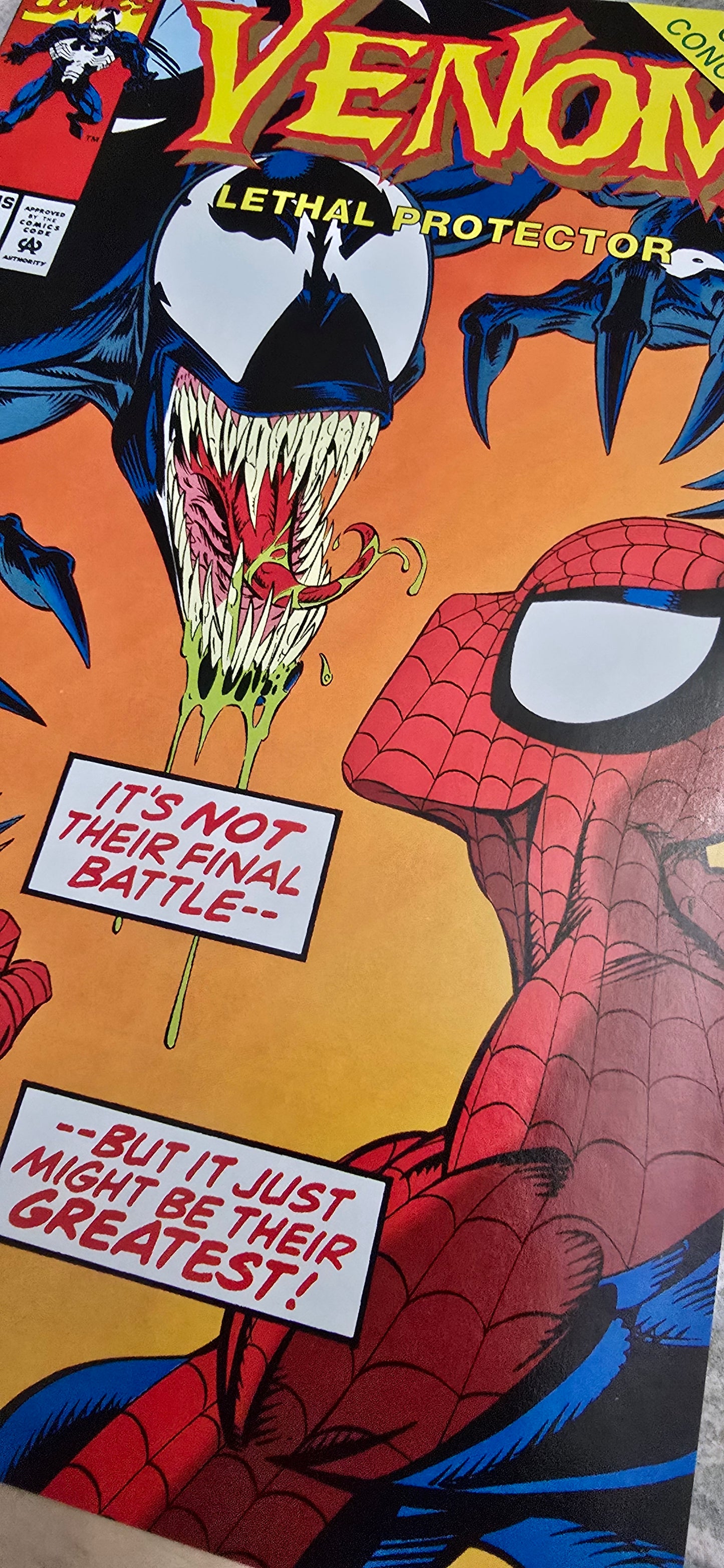 Venom: Lethal Protector #6 (1993) – Final Issue – Marvel Comics