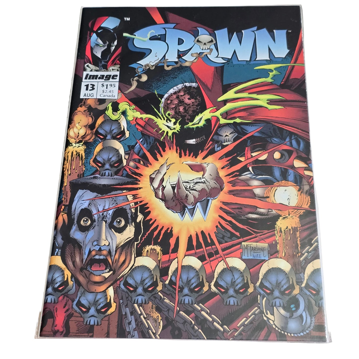 Spawn #13 (1993) Image Comics | Todd McFarlane Cover | NM Raw