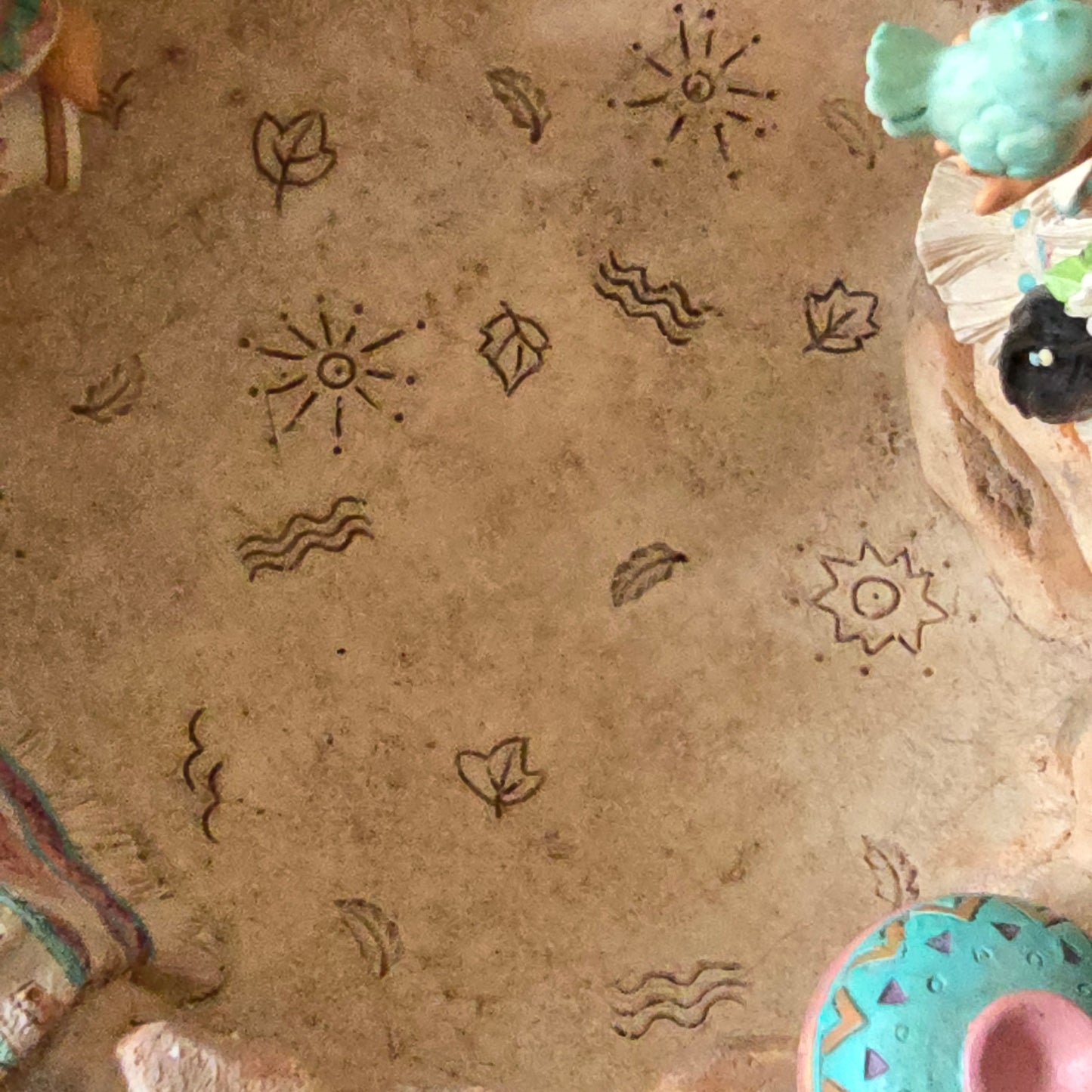 1997 Enesco Friends of the Feather Hanging Bowl Figurine by Karen Hahn