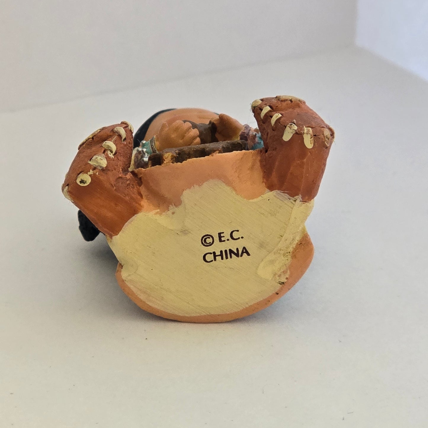 Friends of the Feather – Girl with WolfFigurine – Enesco – Karen Hahn