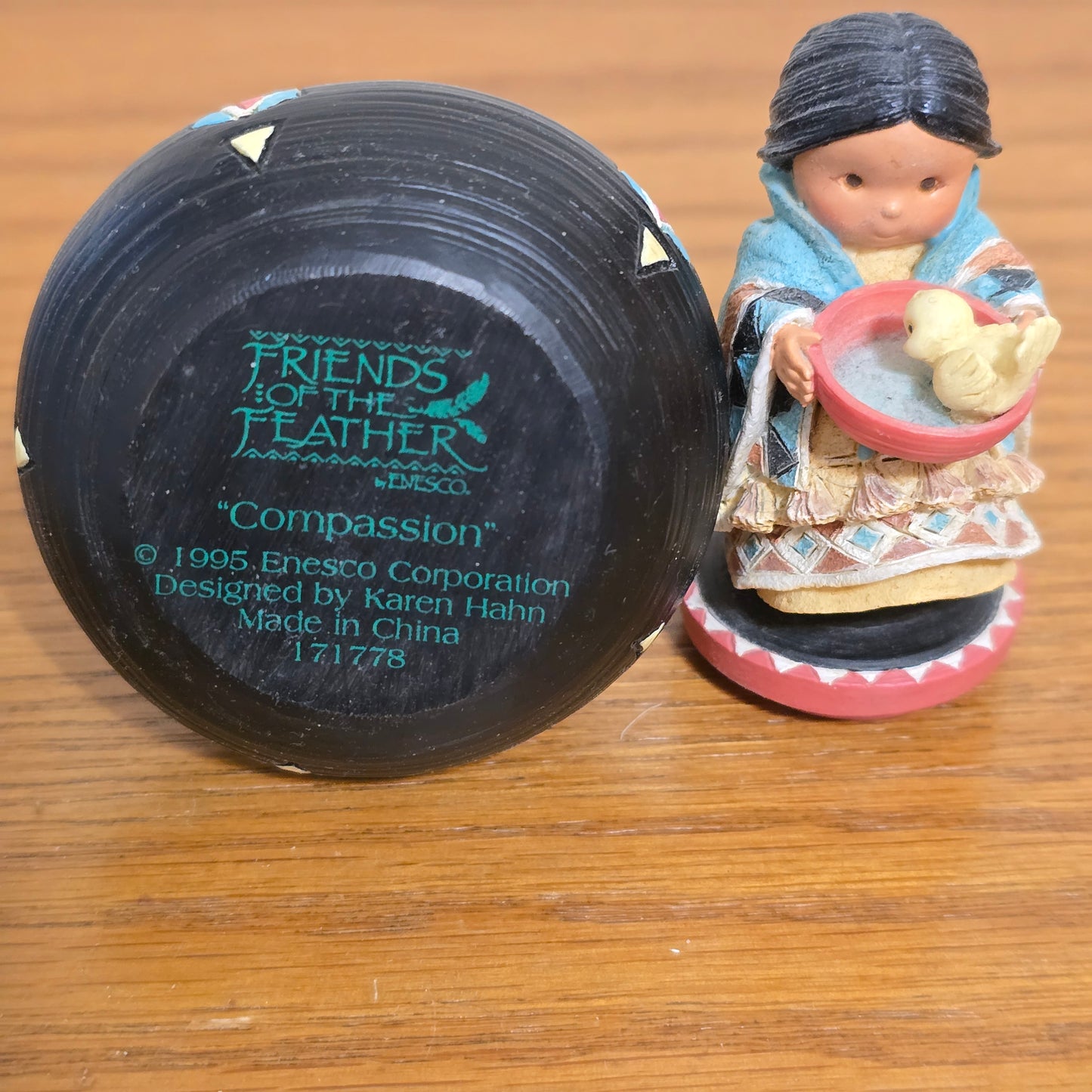 1995 Enesco Friends of the Feather “Compassion” Figurine
