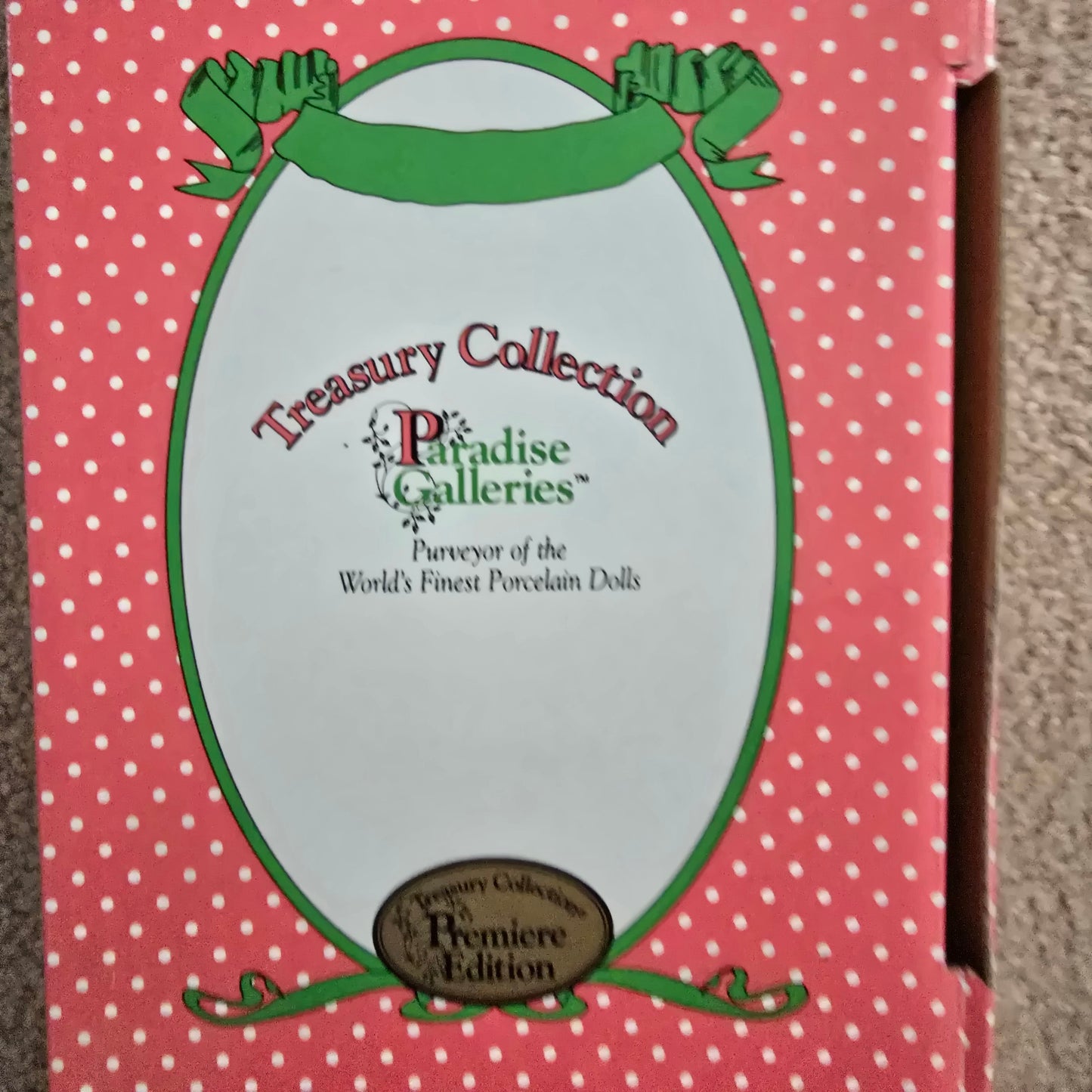 Paradise Galleries Swirling Waters Porcelain Doll Treasury Collection Premiere Edition