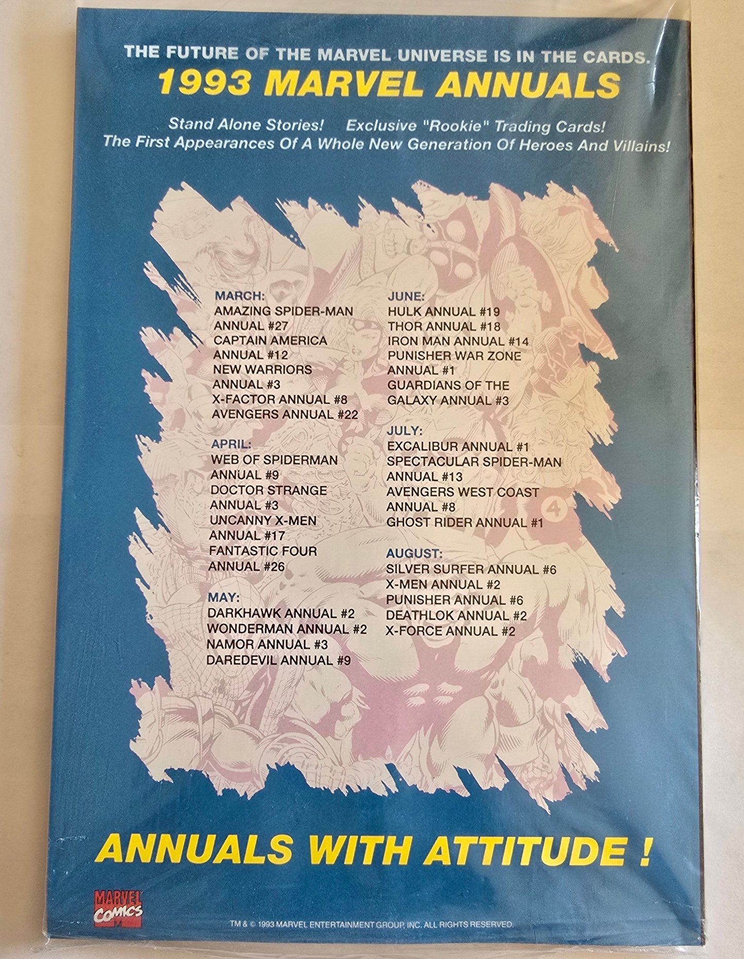 Wizard Magazine #20 (April 1993) Sealed w/ Original Insert Card