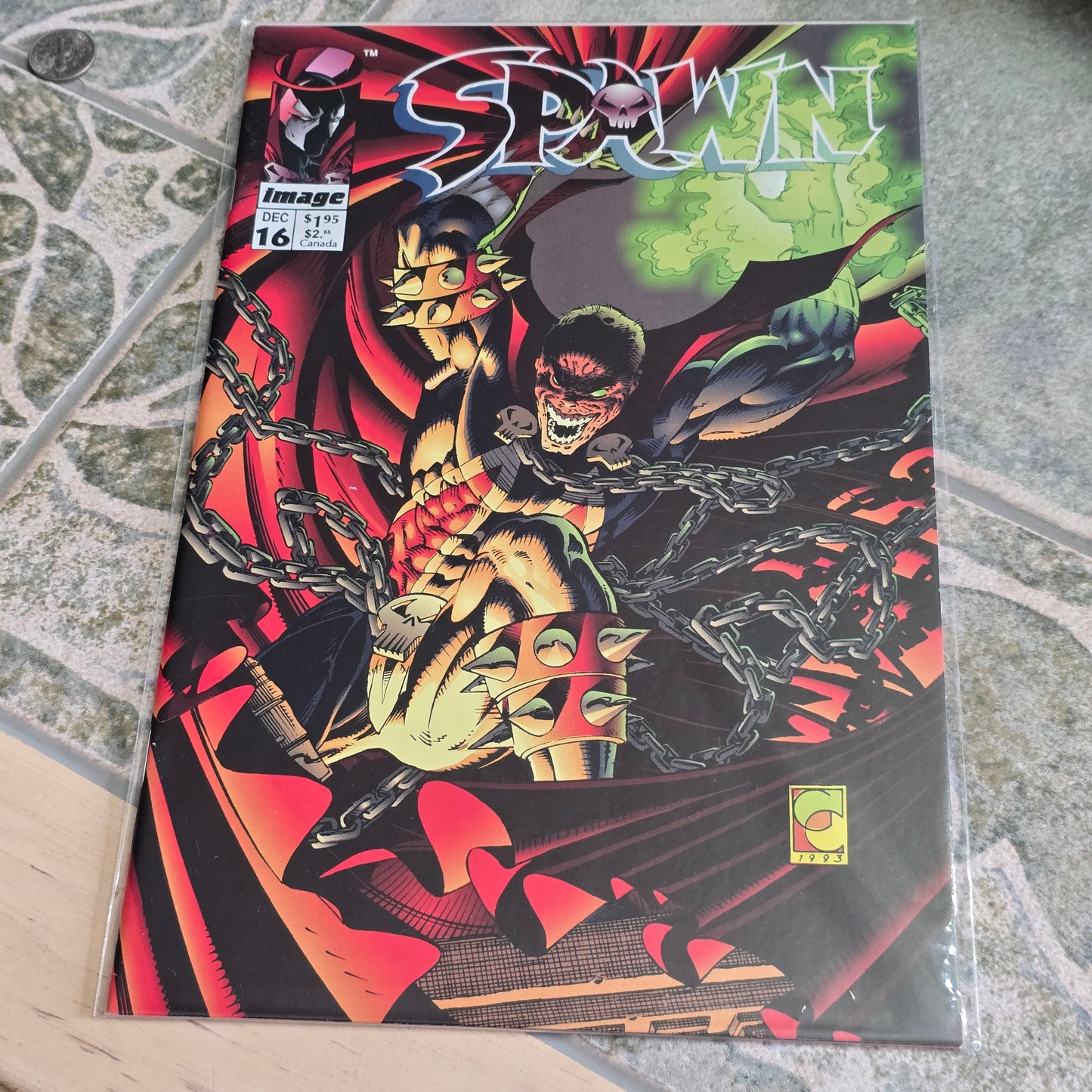 Spawn #16 (1993) Image Comics | Todd McFarlane Cover | NM Raw