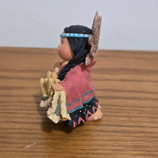 1996 Enesco Friends of the Feather Figurine “Harvest of Thanks” by Karen Hahn