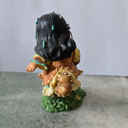 Enesco Friends of the Feather – “Hoop and Sticks Make Six” – 1997 Figurine (#326453)