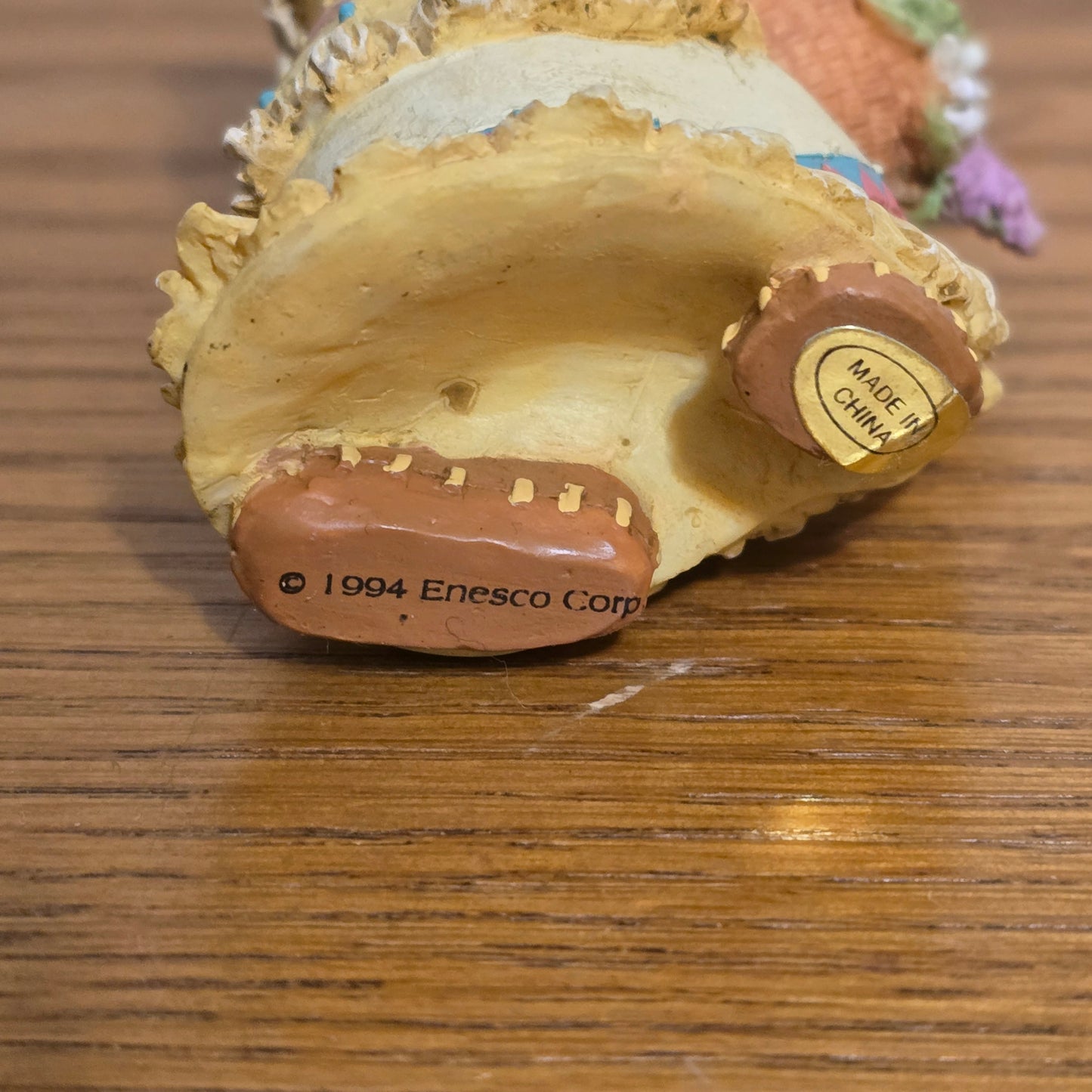 1994 Enesco Friends of the Feather “She Who Gathers Flowers” Figurine