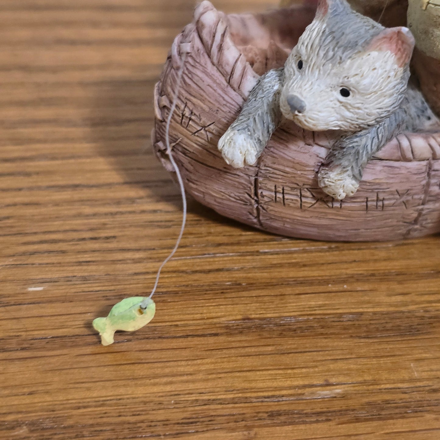 1994 Enesco Friends of the Feather “Little Fish Tale” Figurine by Karen Hahn