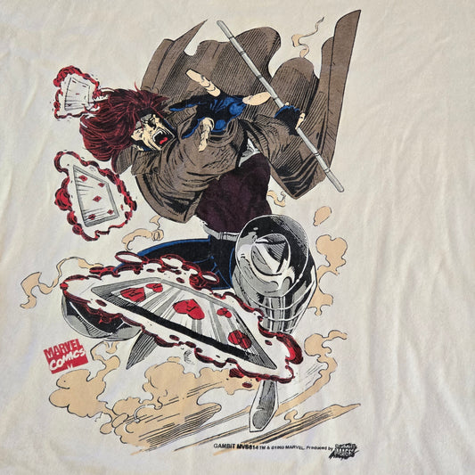 Vintage 1993 Marvel Gambit X-Men T-Shirt – Made in USA – Size Large