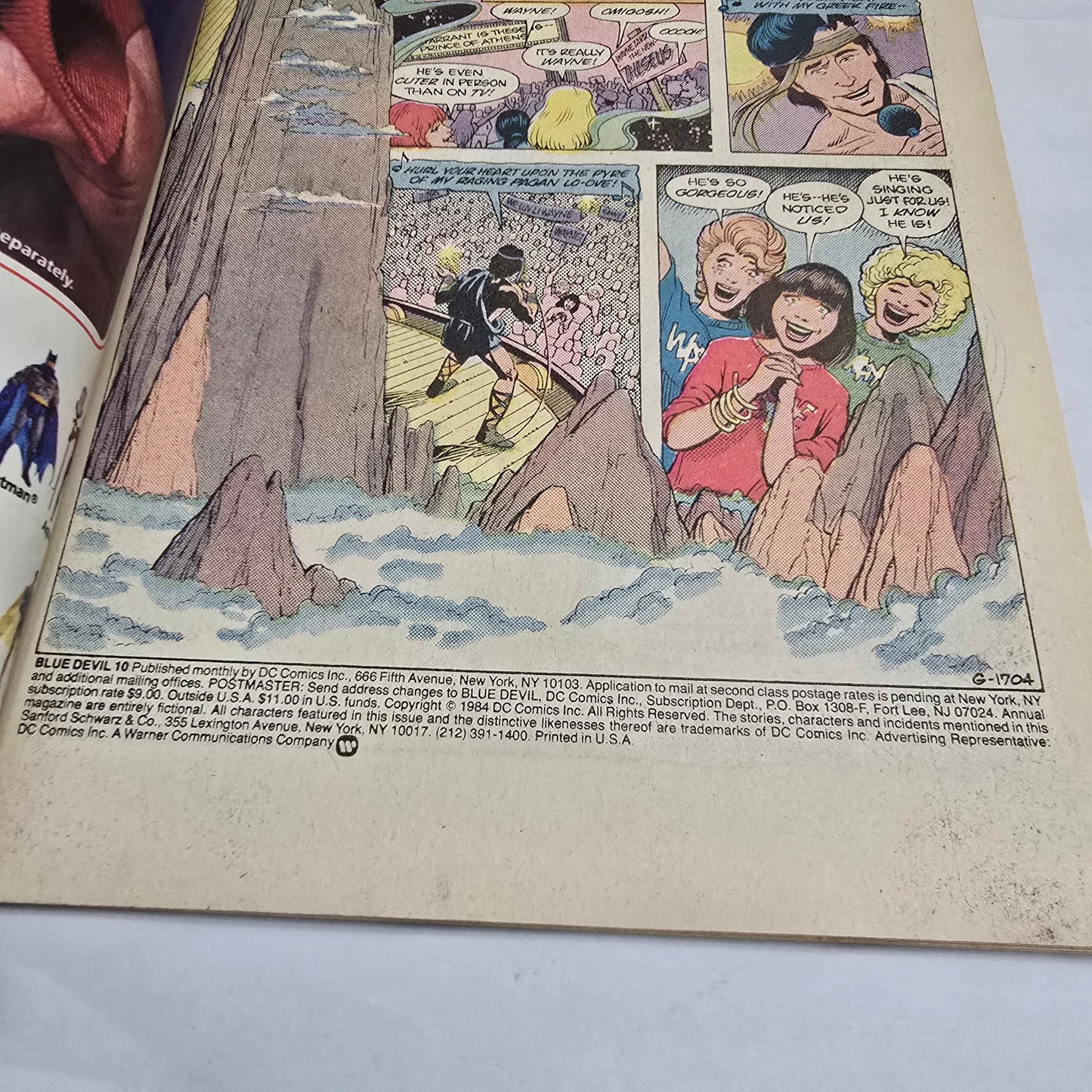 Blue Devil #10 (1985) DC Comics FN