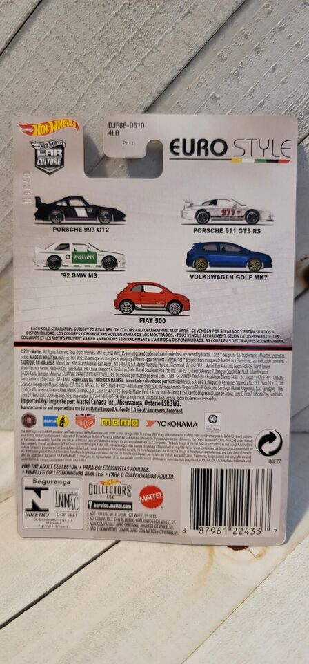 hot wheels euro style Porsche 993 GT2