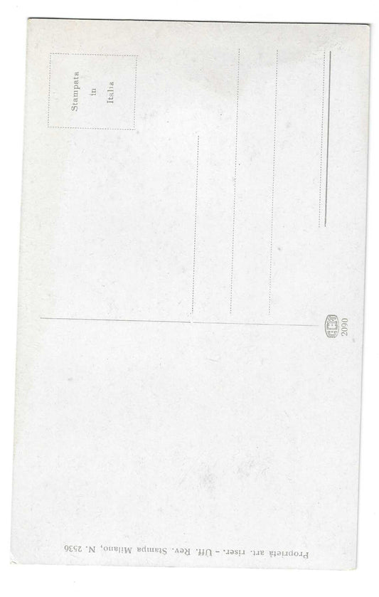 Vintage Italian Post Card