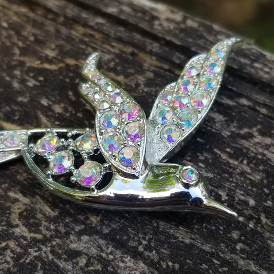 Vintage Sarah Coventry BIRD OF PARADISE Brooch