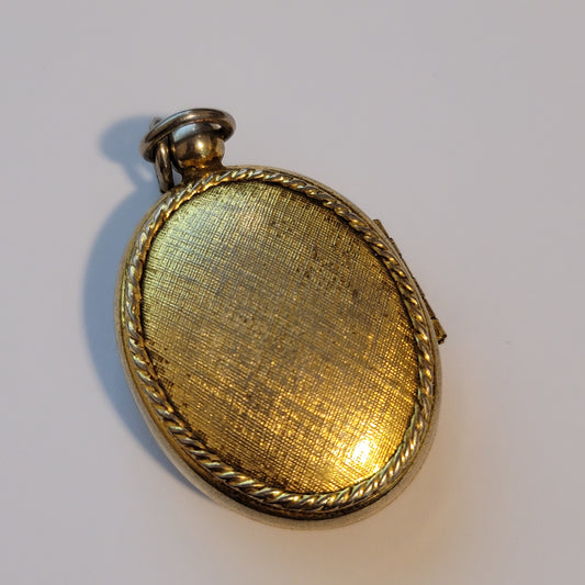 Gold Tone Perfume Locket