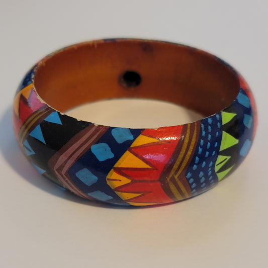 Multi-Colored Bangle Bracelet