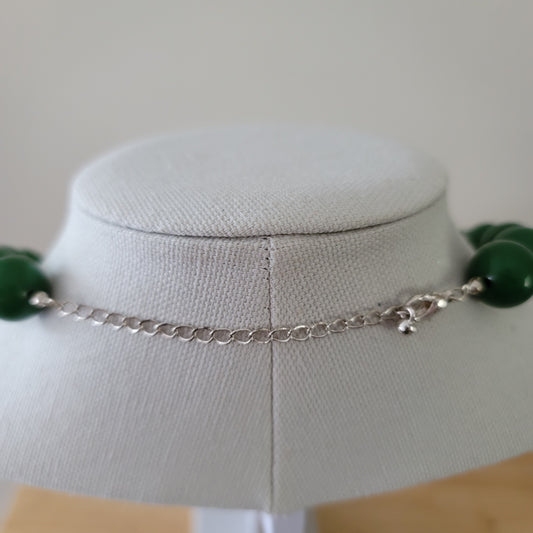 Green Bead Necklace