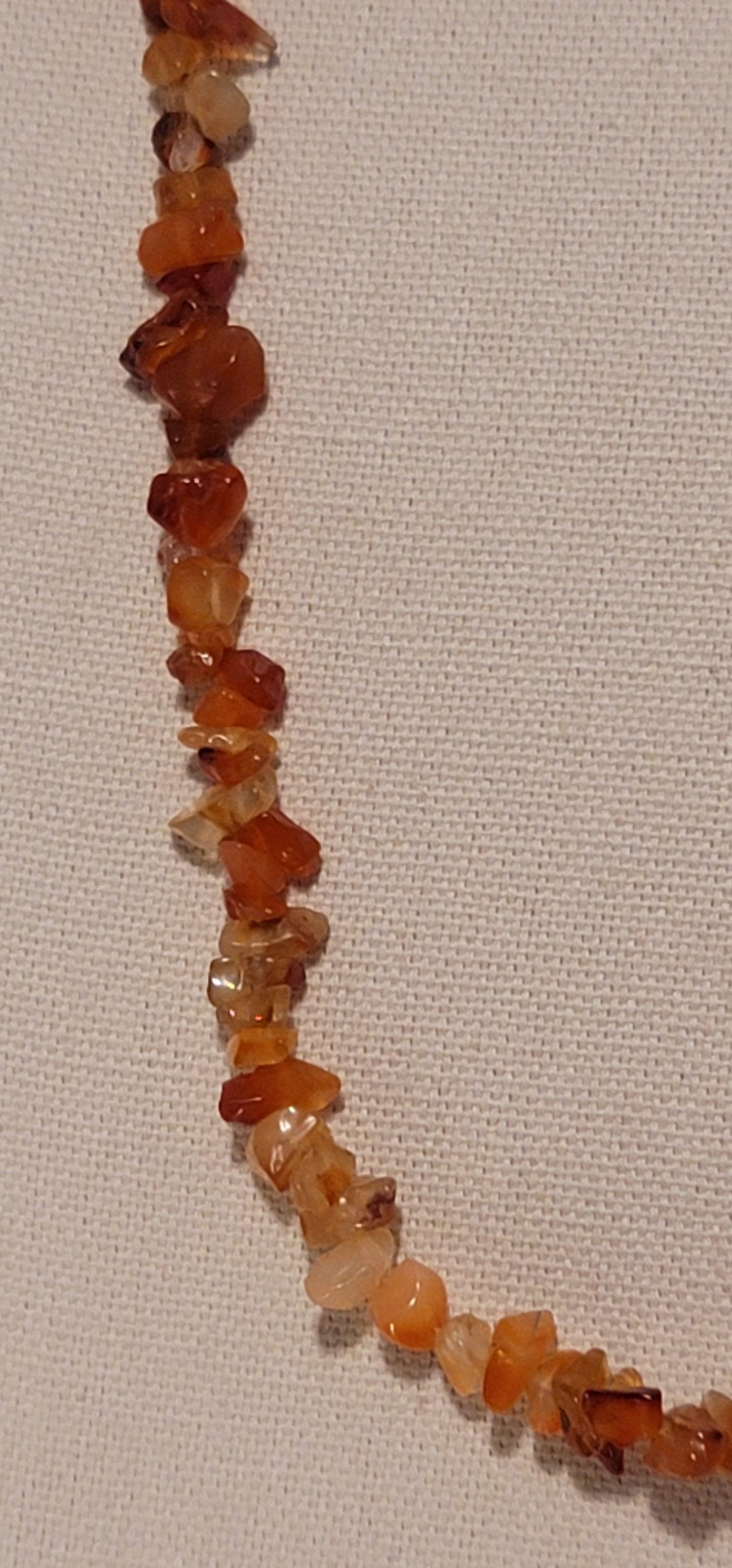 Carnelian Chip necklace