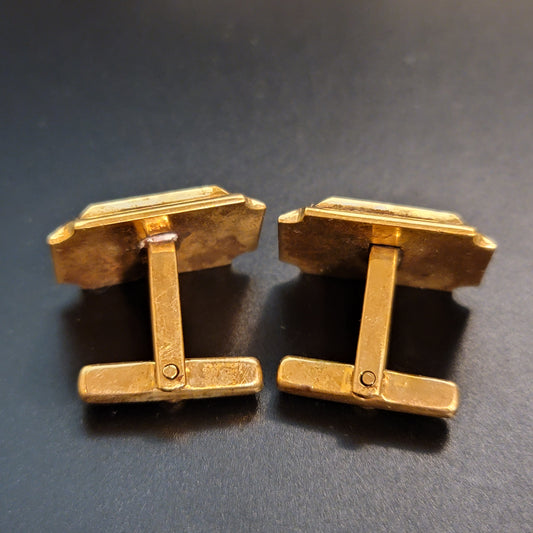 Vintage Gold Tone Cufflinks