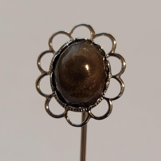 Silver Tone Stick Pin
