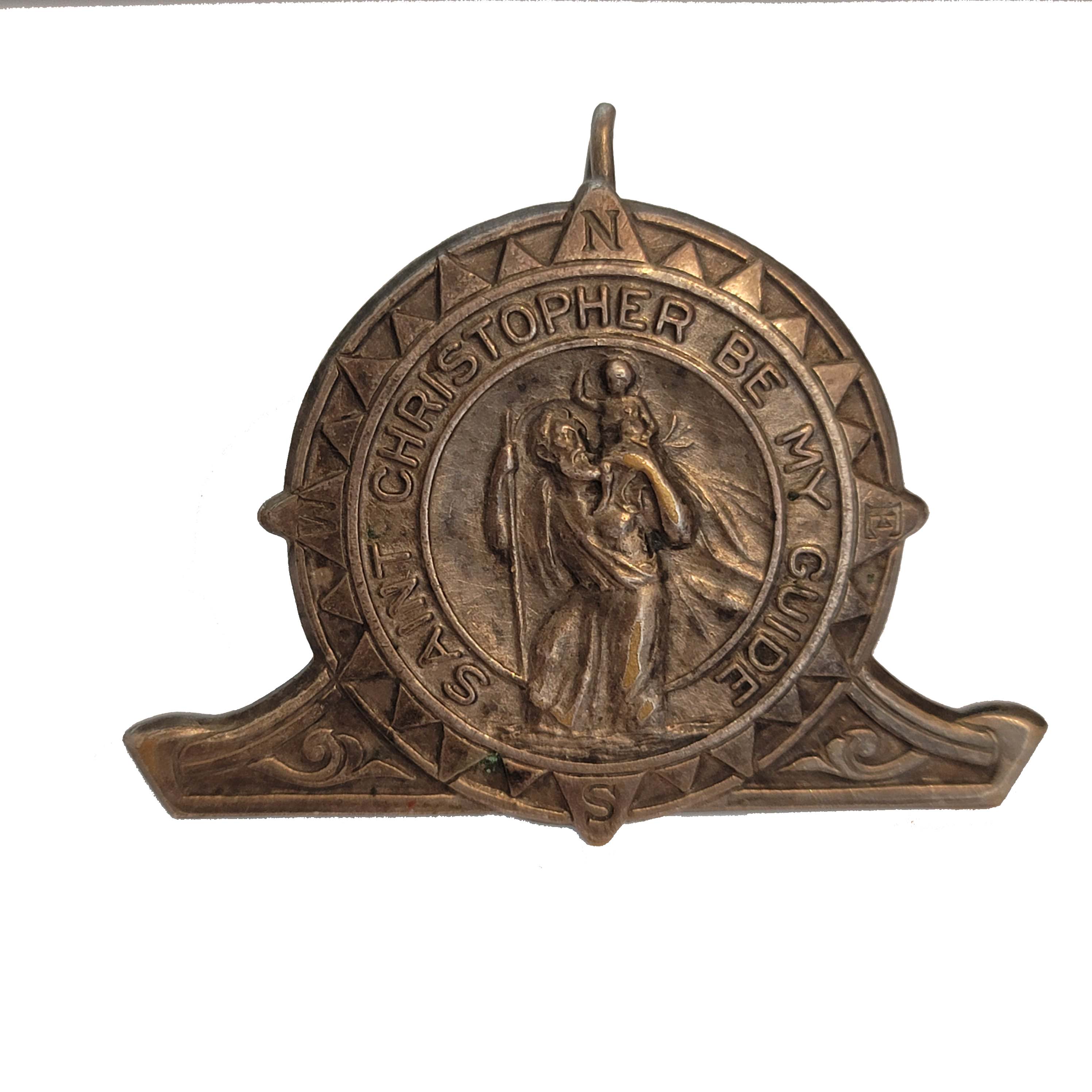 Vintage Saint Christopher Pin