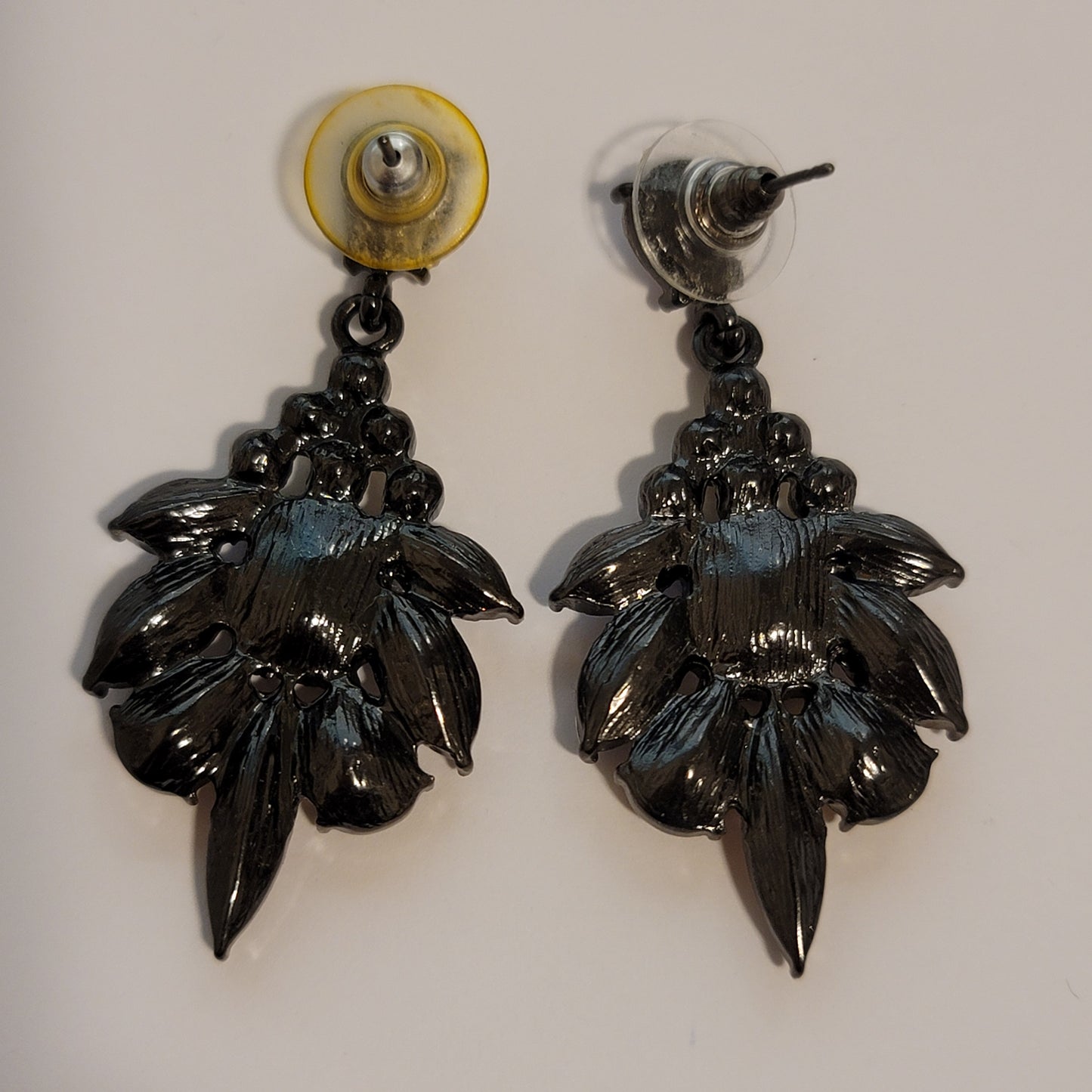 Multi-Colored Rhinestone Earrings