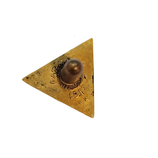 Antique 1917 14K Knights of Pythias Pin