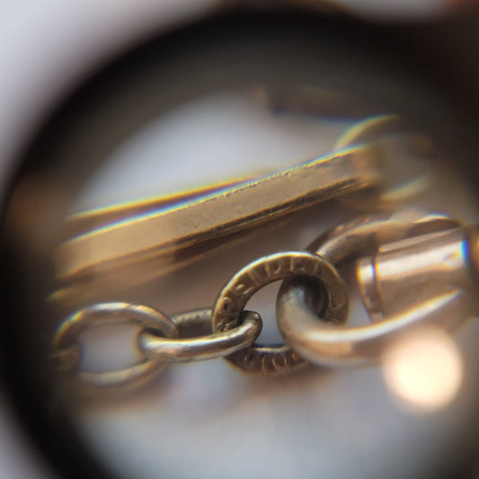 Vintage Speidel 1/10 14K Pocket Watch Chain