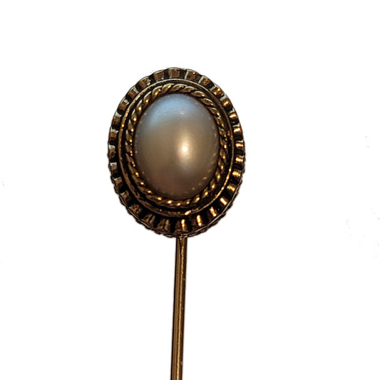 Vintage Sarah Coventry Faux Pearl Stick Pin