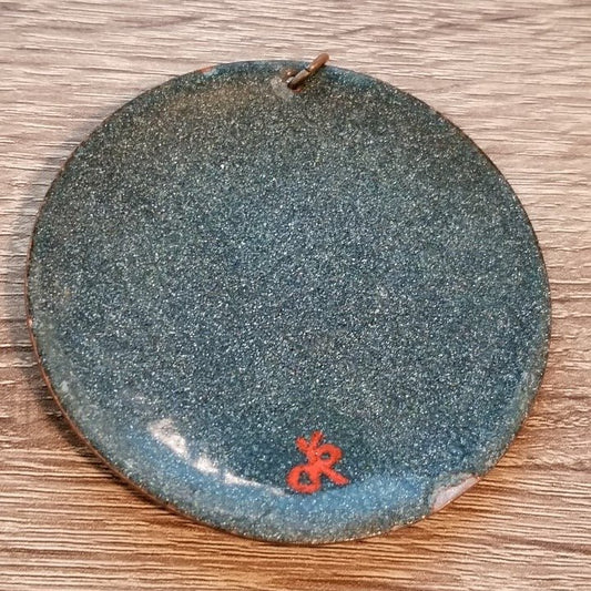 Large Fish Circle Pendant