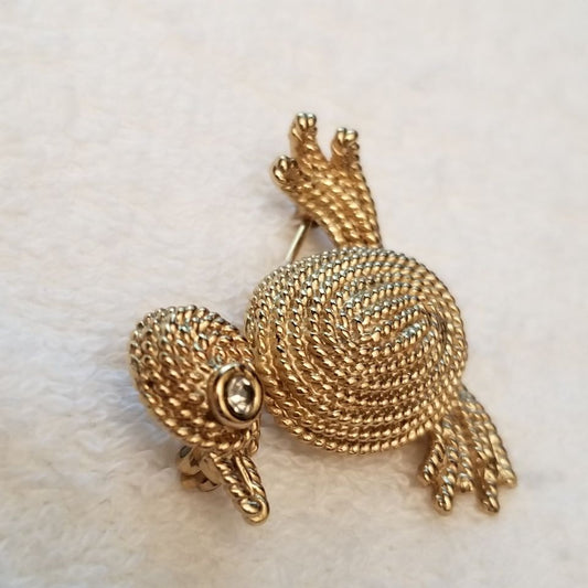 Vintage Napier Duck Brooch