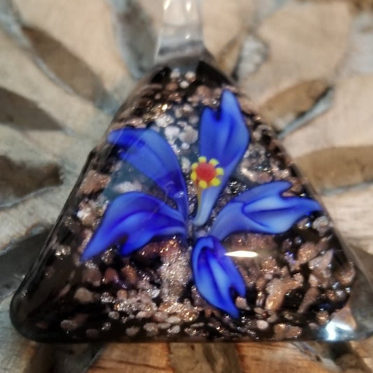 Triangle Glass Pendant