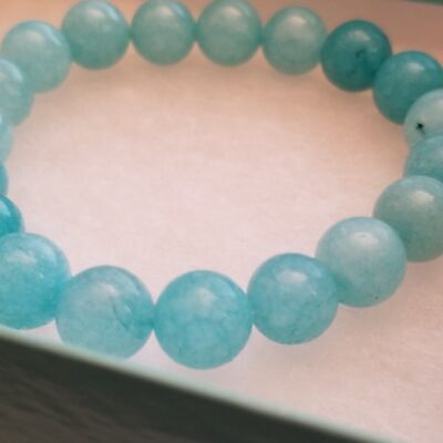 JBloom Blue Beaded Stretch Bracelet