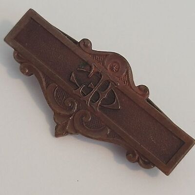 Vintage Monogram Brooch