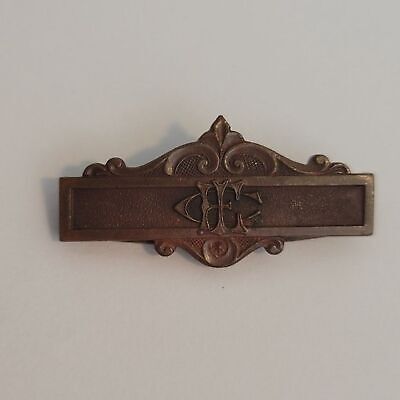 Vintage Monogram Brooch