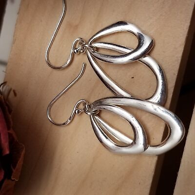 925 Sterling Silver Dangle Earrings