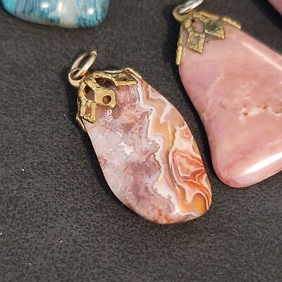 Lot of 4 Stone Charms