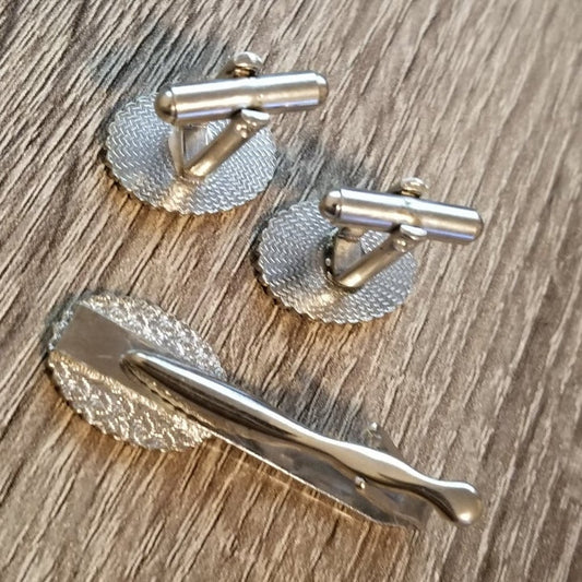 Silver Tone Cufflinks