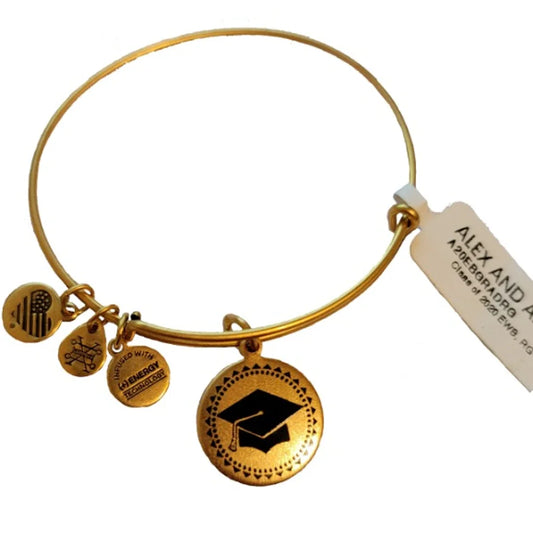 Alex and Ani Class of 2020 Charm Bangle