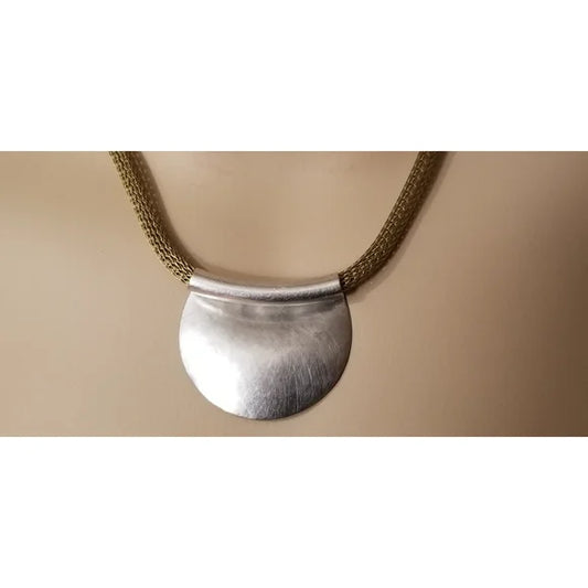 Marjorie Baer - Bar and Crescent Necklace