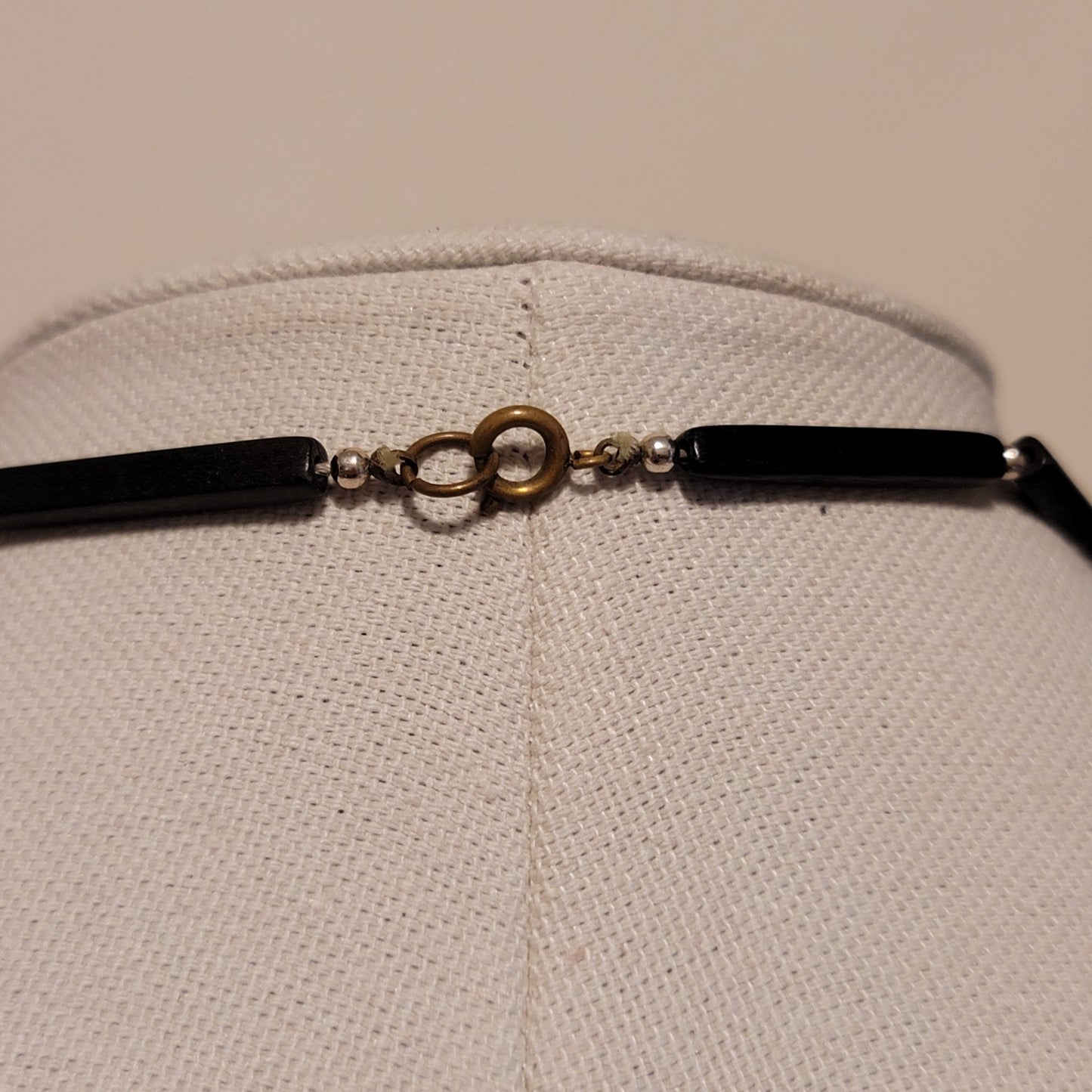 Black Wooden Necklace