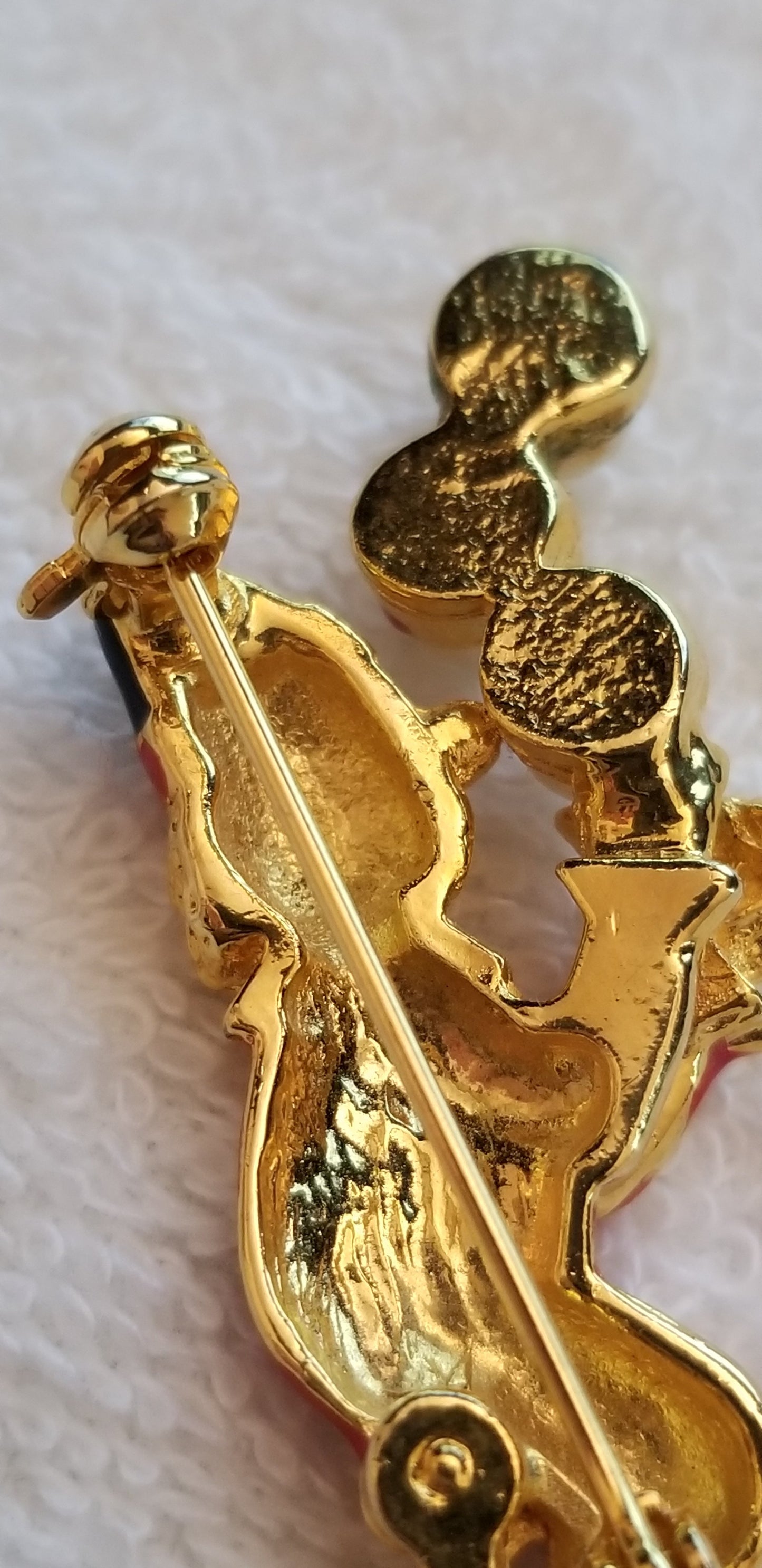 Vintage Juggling Clown On Tricycle Brooch