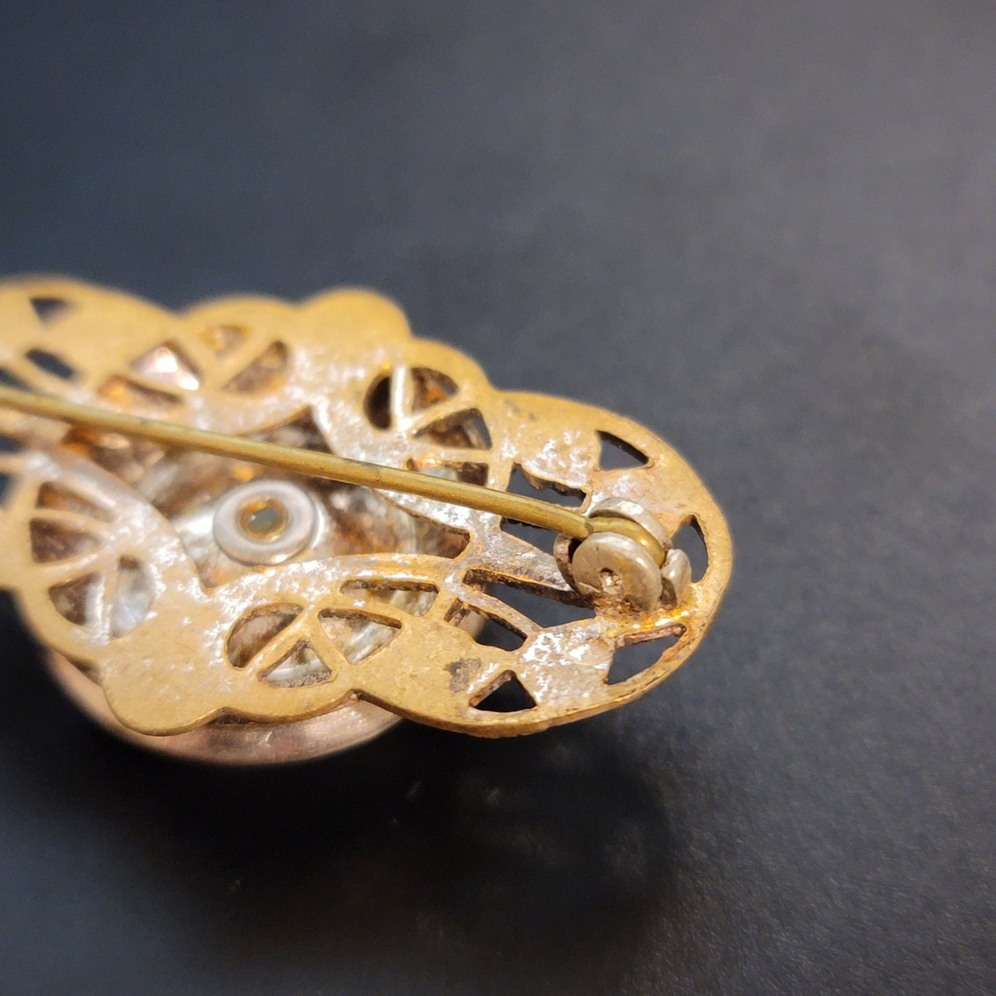 Vintage Rhinestone Brooch