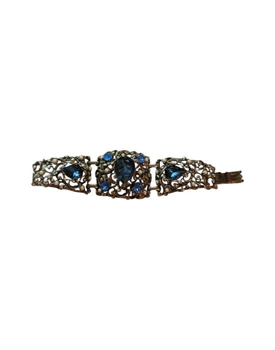 Vintage Statement Rhinestone Bracelet