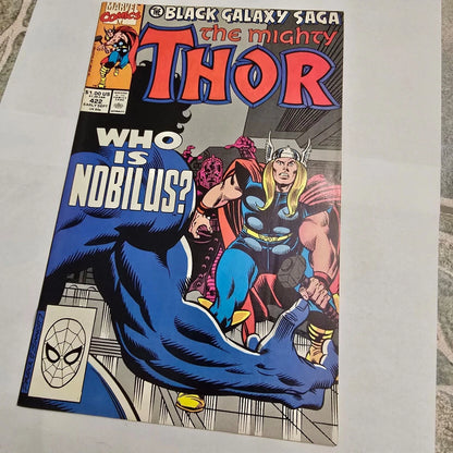 Marvel The Mighty Thor #422 Comic Book 1990 Black Galaxy Saga