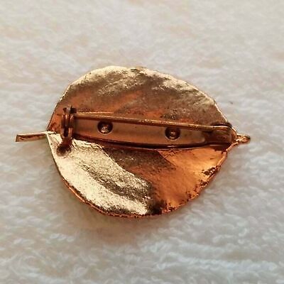 Mini Fall Hombre Leaf Brooch
