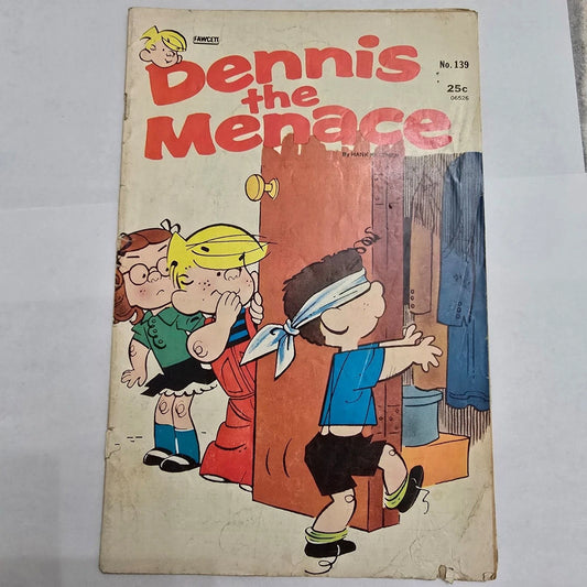 Dennis the Menace #139 (1975) Fawcett Vintage Comic Reader Copy