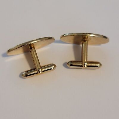 Swank Gold Tone Cufflinks