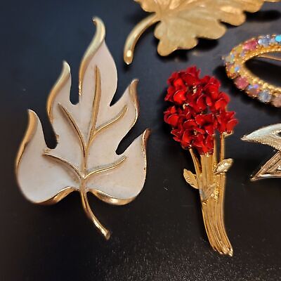 Lot of 5 Brooches