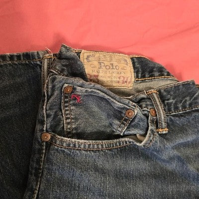 Polo Ralph Lauren Dark Blue Hampton Straight Jeans